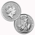 Great Britain 2019 2 Silver Britannia 1oz.999 Coin - Brilliant