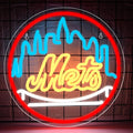 Baseball Neon Sign Wall Decor 13.4 in - Bright LED Sports Light