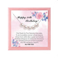 50th Birthday Gifts for Her 925 Sterling Silver Necklace with Five