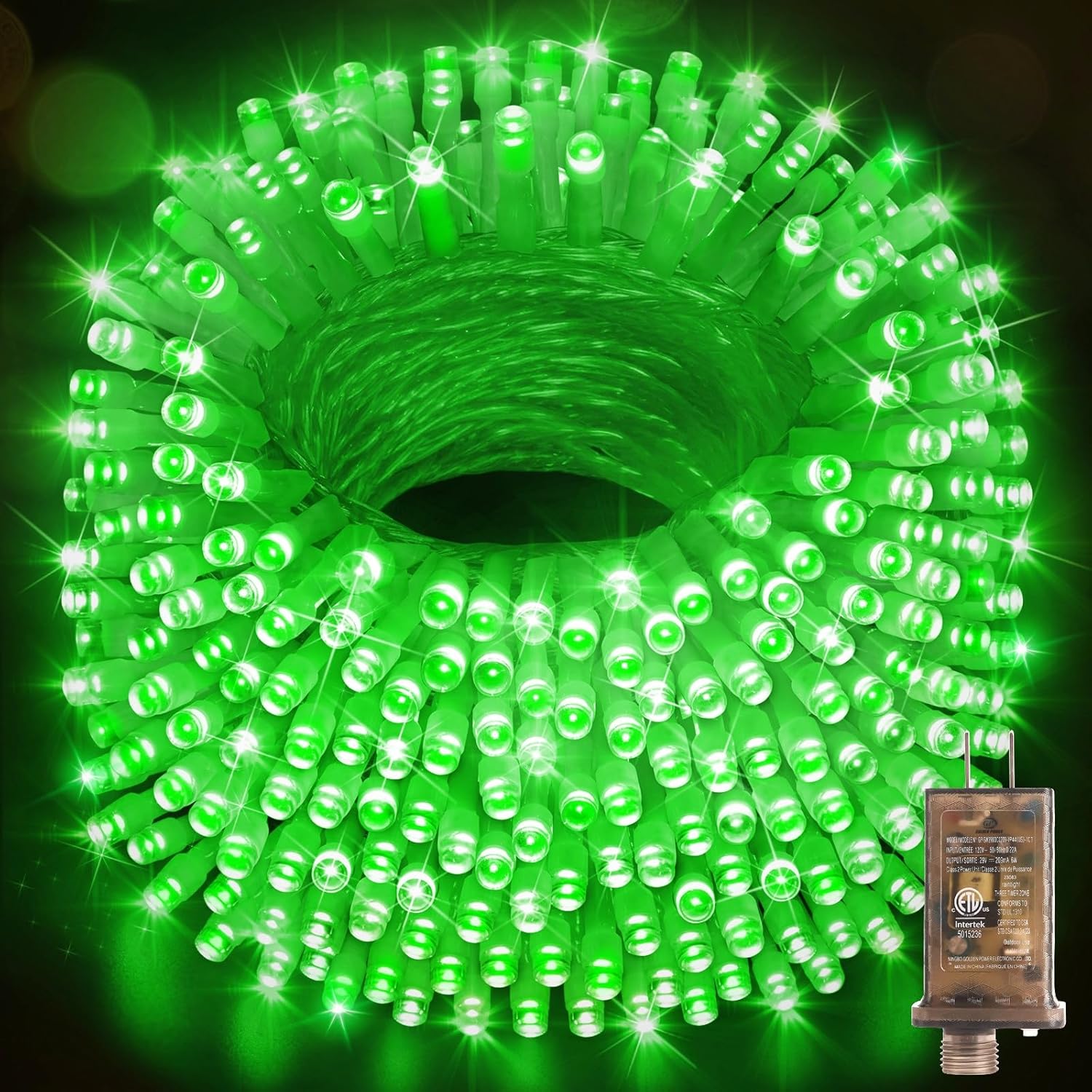 1000 LED Christmas String Lights with 8 Modes for Outdoor Use