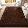 Fluffy Rug Carpets Soft Shaggy Area Rug 6ft x 9ft - Cozy Bedside Mat
