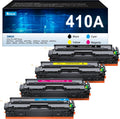 410A Toner Cartridges 4 Pack Replacement for HP 410A - Reliable Color