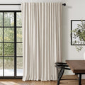 Blackout Shield Linen Blackout Curtains 96 in Length - Total Darkening
