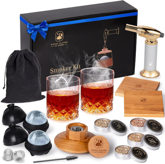 Flavorful Cocktail Smoker Kit: Woody Home Delights