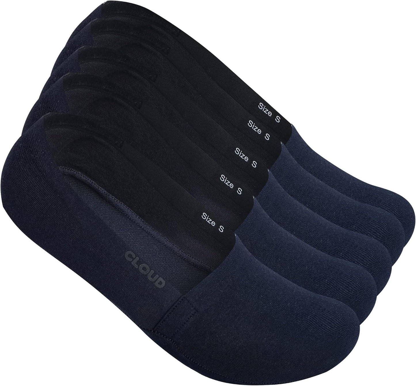 Organic Terry No Show Socks for Men and Women - Low Cut Style