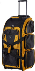 Travelers Club Xpedition 30in Multi-Pocket Upright Rolling Duffel