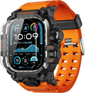 Rugged Case with Tactical Band for Apple Watch Ultra 49mm - Orange