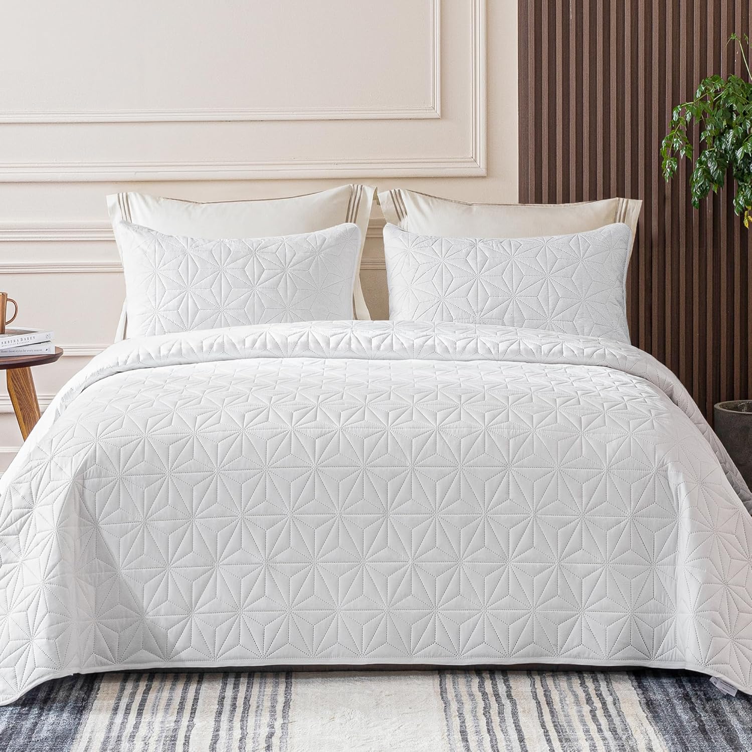 Whale Flotilla Twin Quilt Bedding Set for All Seasons Comfort