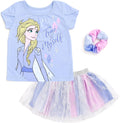 Disney Princess Moana Frozen Girls T-Shirt Outfit Set