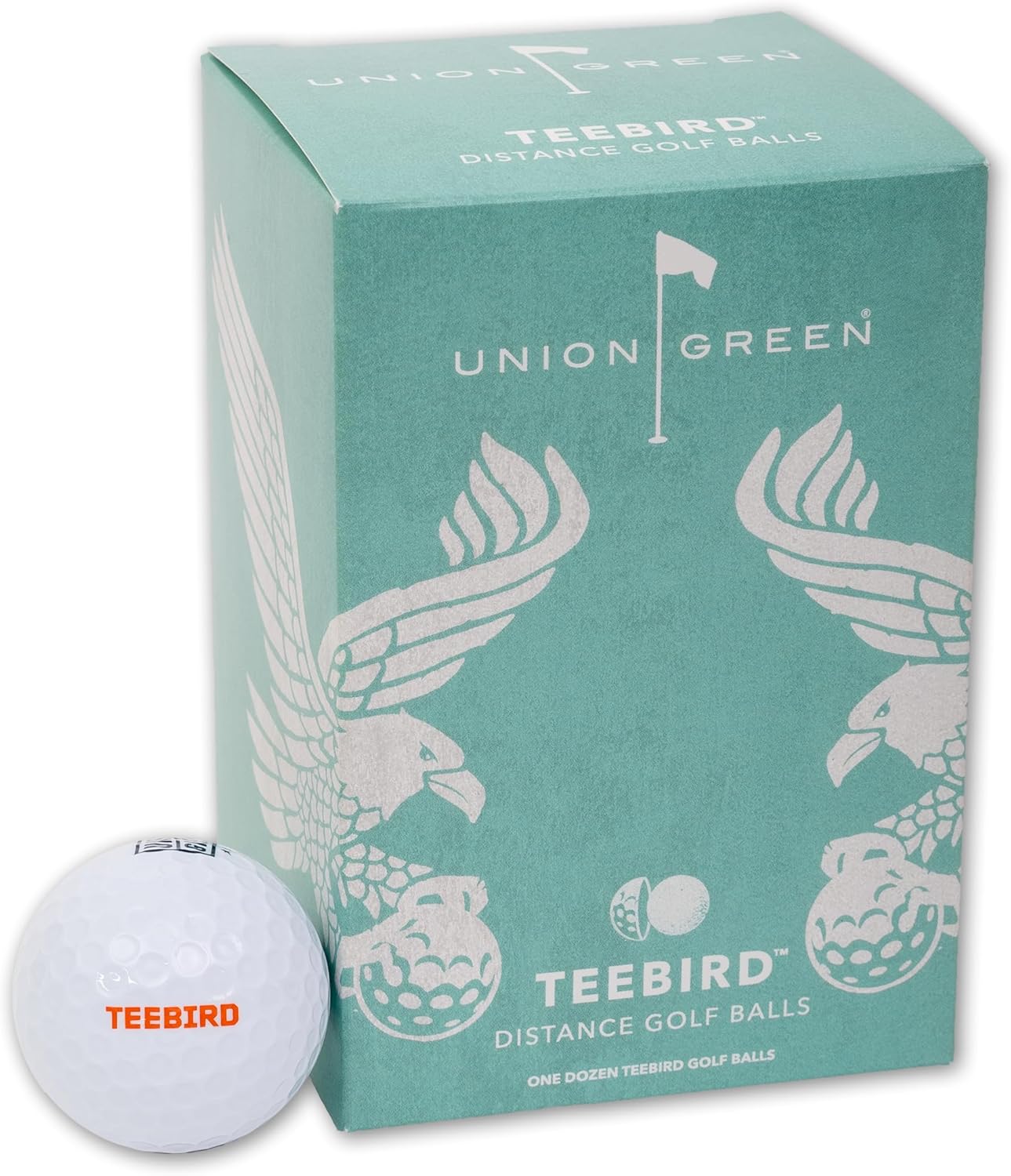 Teebird Golf Balls: Maximum Speed & Distance - Union Green