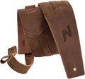 Nefelibata 3 in Guitar Strap, Full Grain Leather - Padded Comfort