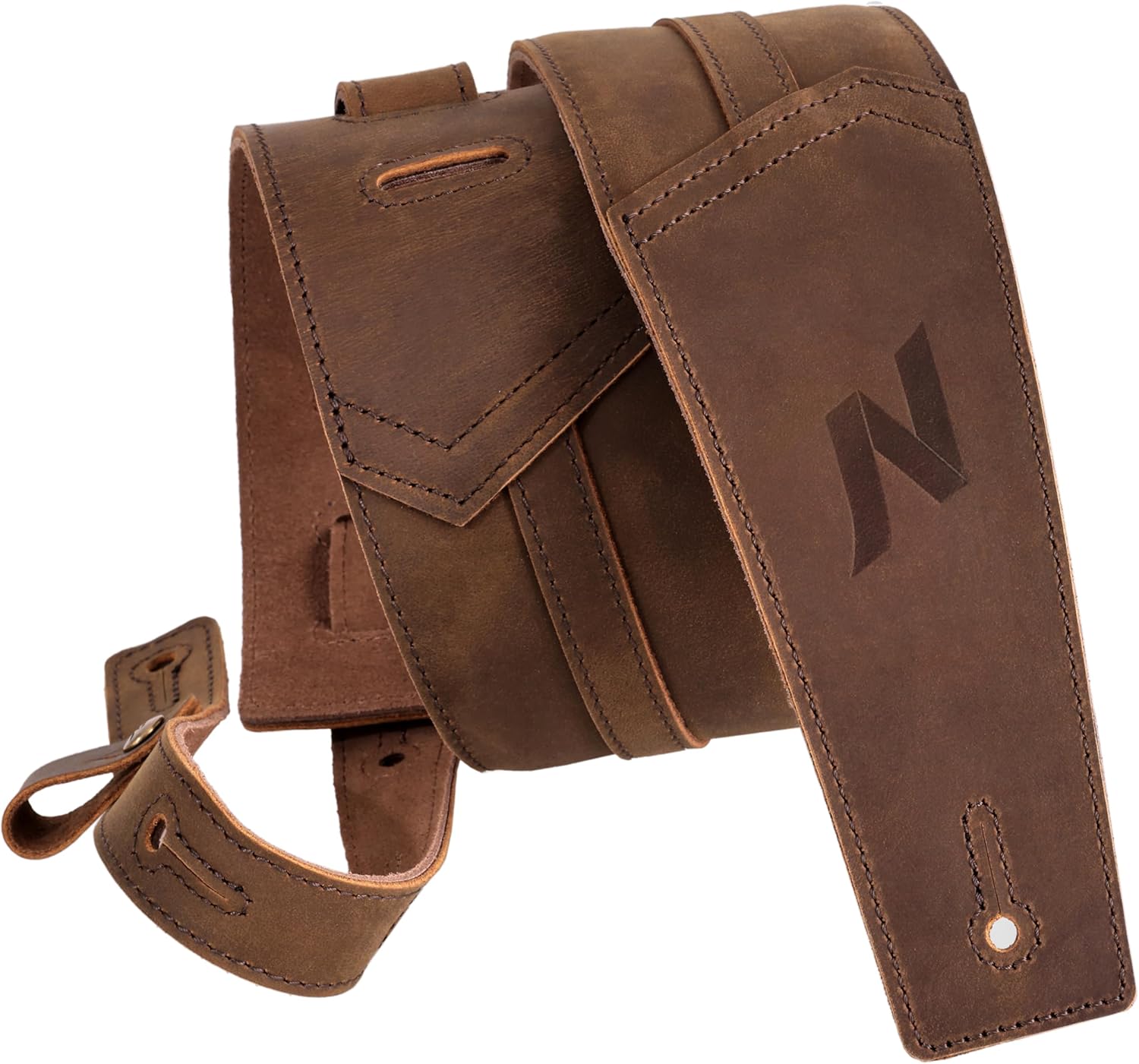 Nefelibata 3in Guitar Strap for Bass, Electric & Acoustic Guitars