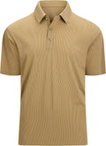 Esabel.C Golf Shirts for Men Dry Fit Performance Short Sleeve