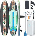 10ft 6in Inflatable Stand Up Paddle Board - Wide Stable SUP for Adults