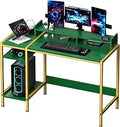 MINOSYS Gaming Computer Desk with Storage 47 in - Space-Saving Corner