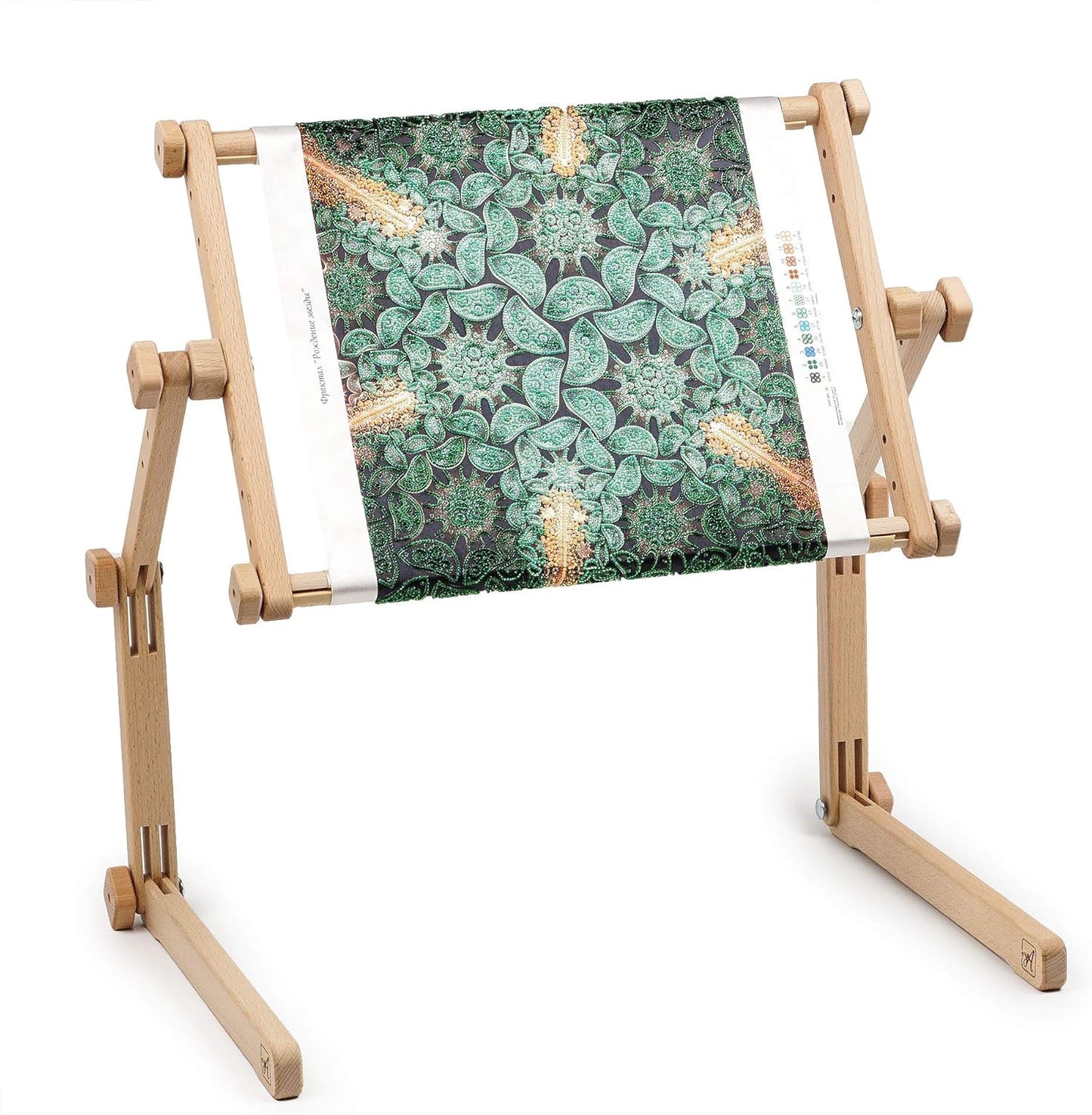 Needlework Table and Lap Hands-Free Stand for Embroidery Crafts