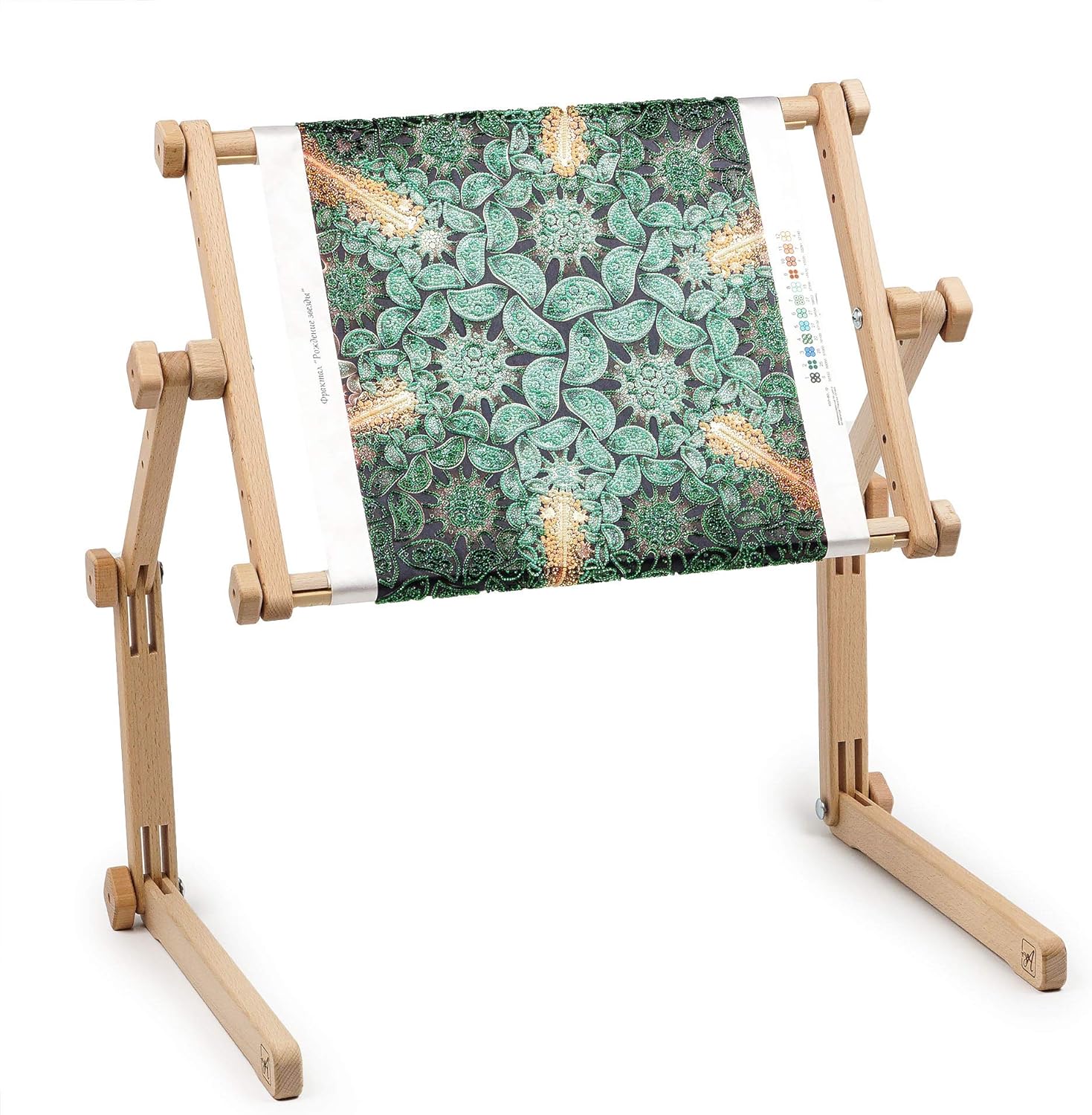 Needlework Table and Lap Hands-Free Stand for Embroidery Crafts
