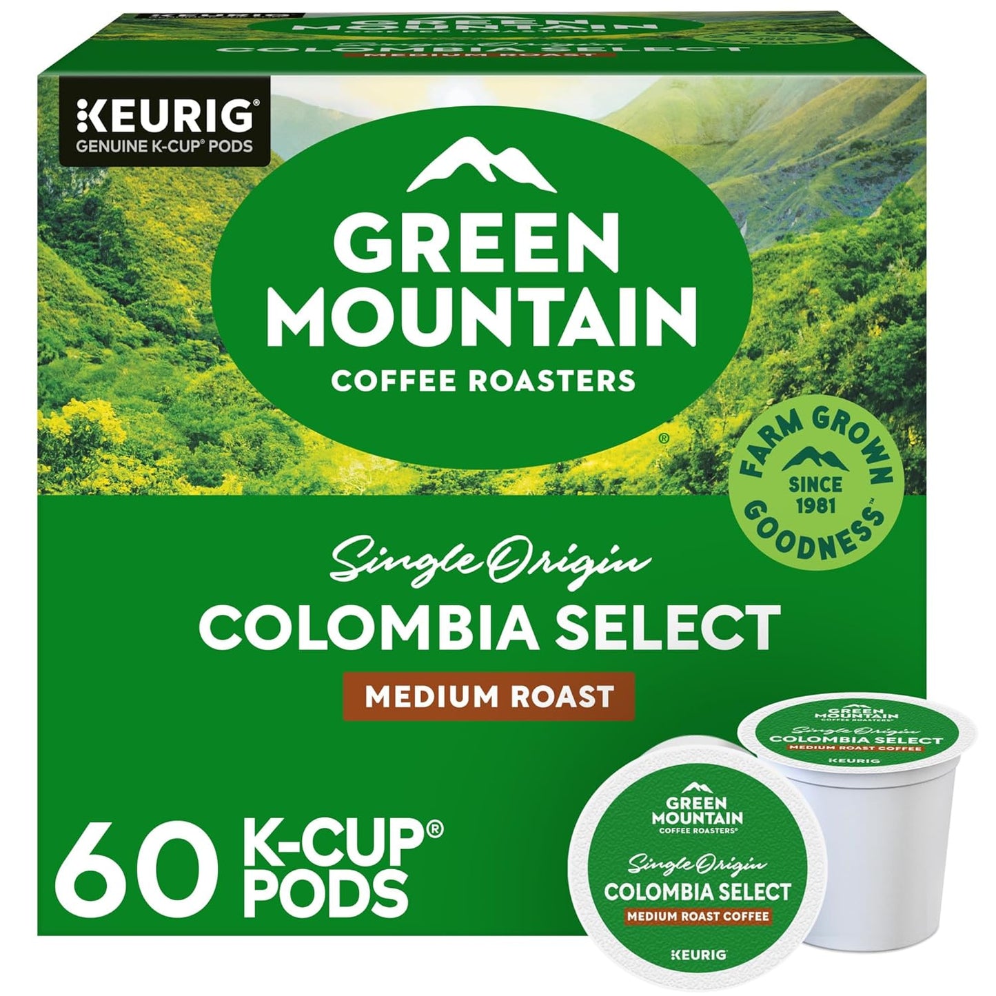 Green Mountain Coffee Roasters Colombia Select K-Cup Pods Review