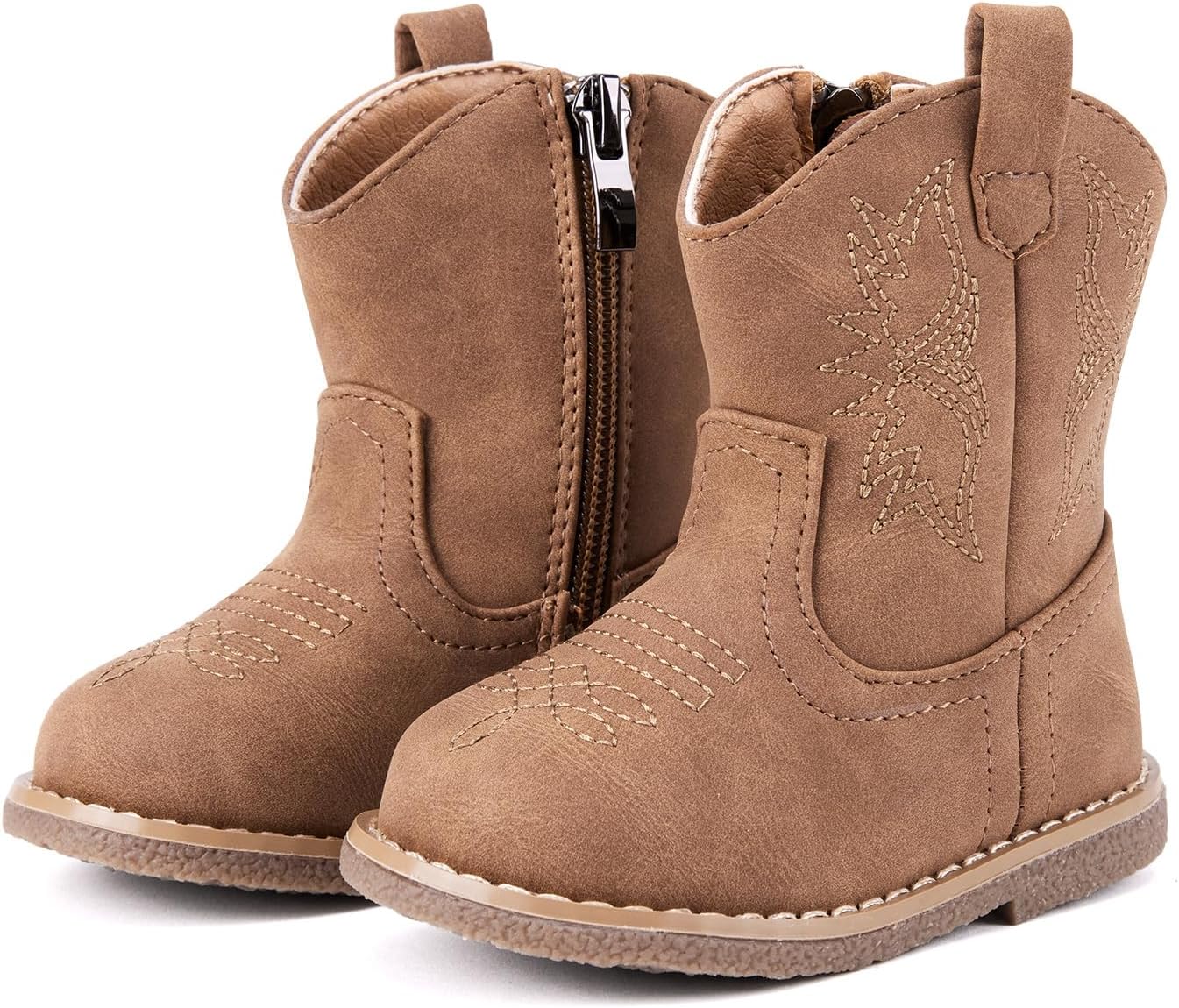 BMCiTYBM Baby Cowboy Cowgirl Boots for Toddlers All Seasons