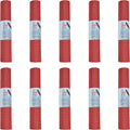Hello Fit 10-Pack Non Slip Yoga Mats for Fitness and Stretching