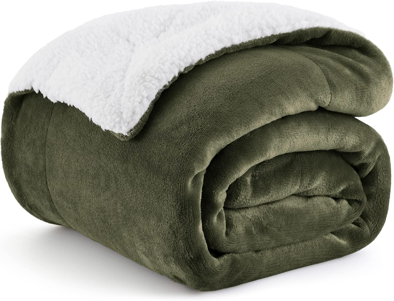 Bedsure GentleSoft Sherpa Fleece Throw Blanket for Cozy Comfort