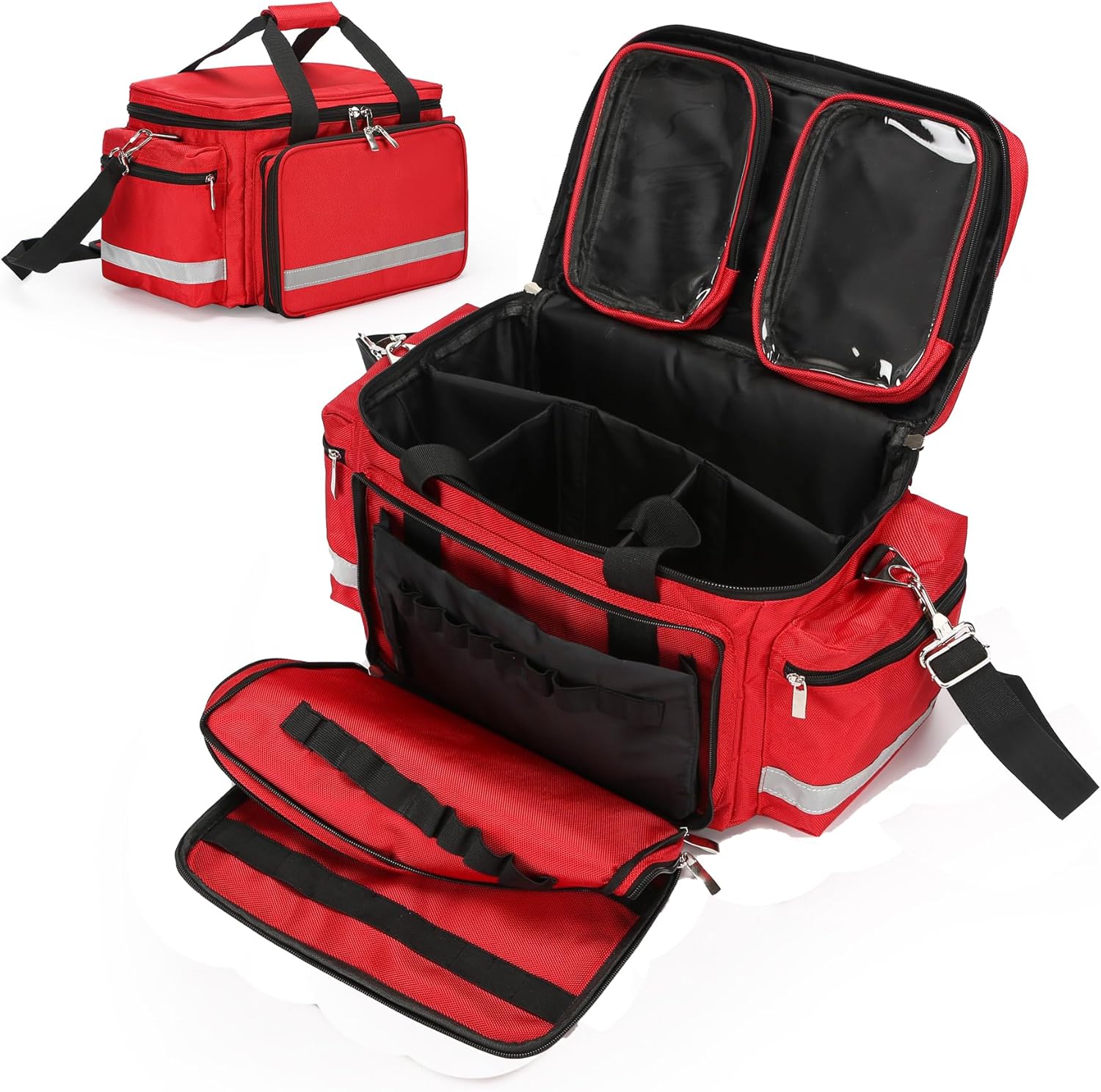 Medical Bag Empty First Aid Storage Bag for Health Professionals