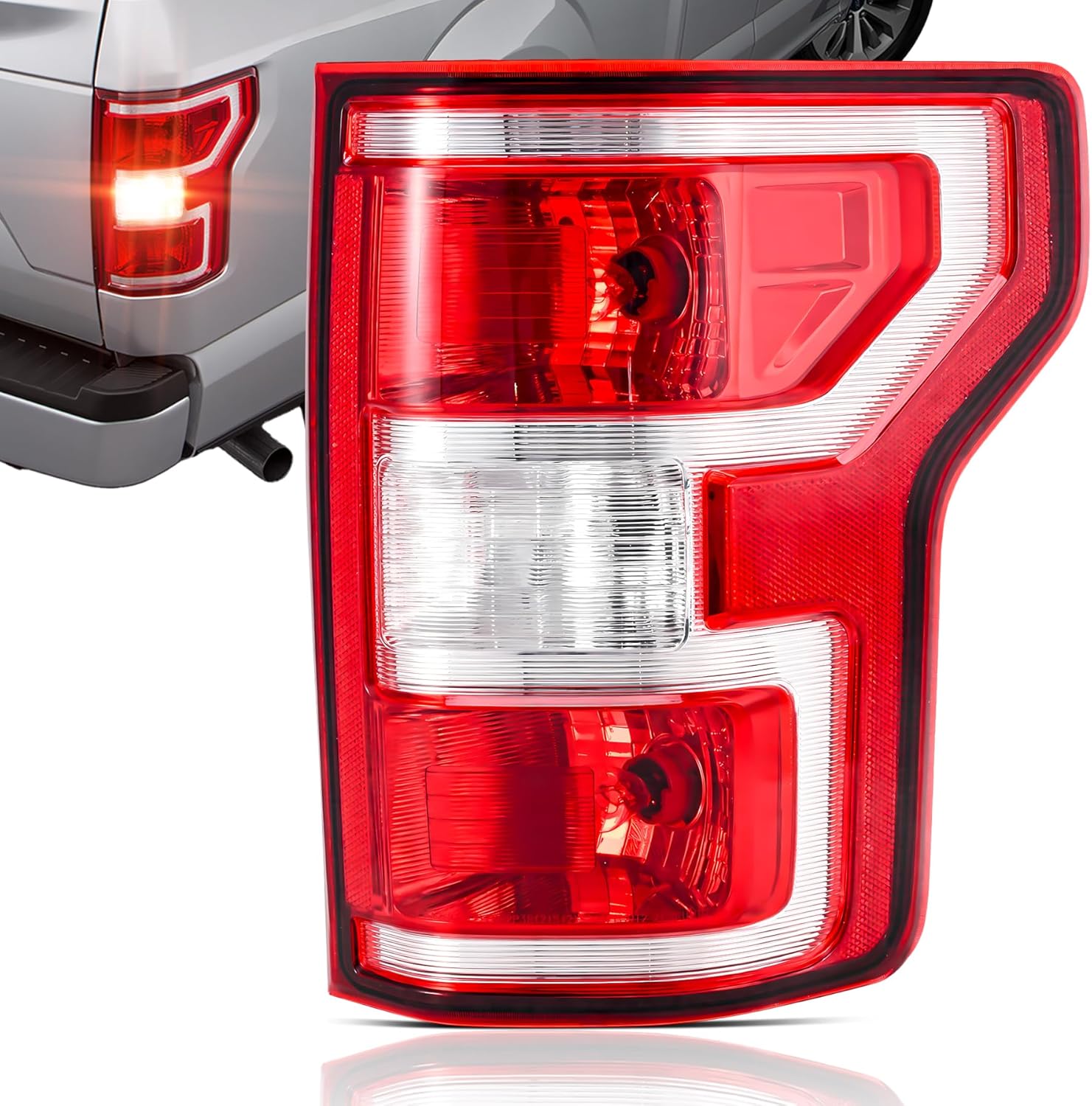 F150 Tail Lights Assembly for 2018 2019 2020 Ford F150 Models