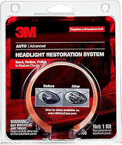 3M Headlight Lens Restoration System for Clearer Night Driving