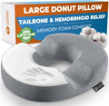 5 STARS UNITED Donut Pillow for Tailbone Pain Relief and Comfort