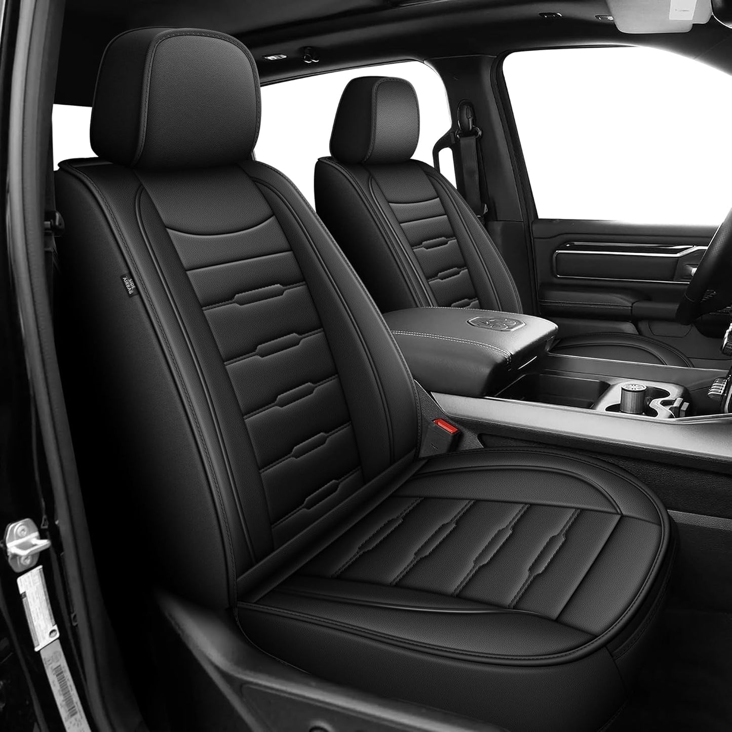AOMSAZTO Car Seat Covers Full Set for Dodge RAM 2002-2025