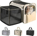 Soft Cat Carrier for Small to Medium Cats, TSA Approved - Roomy Travel