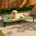 Sytopia Canvas Elevated Dog Bed 42 in - Durable Waterproof Outdoor Cot