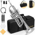 CAHAYA Bb Trumpet Instrument: Perfect for Beginners and Students