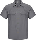 Breathable Short Sleeve Fishing Shirt for Men - Perfect for Outdoors