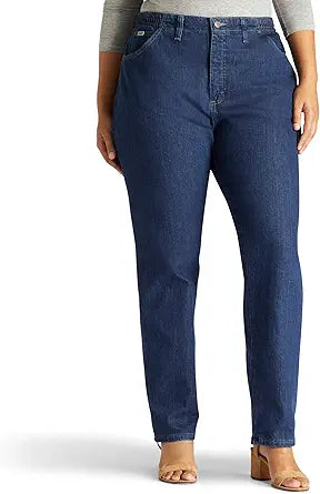 Lee Women's Plus Size Relaxed Fit Tapered Leg Jean Review