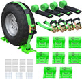 Trekassy Wheel Chock Tie-Down Kit for Safe Vehicle Transport