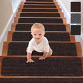 Stair Treads Carpet Non-Slip Stair Runners 8ft x 30ft - Fast Install