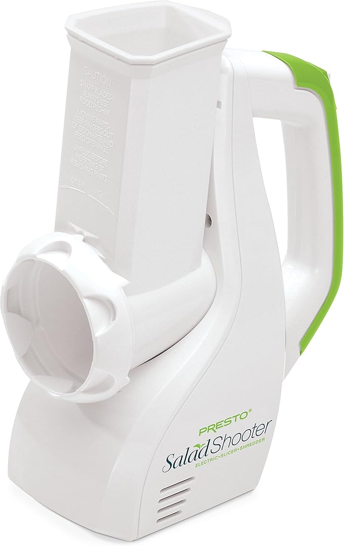Presto Salad Shooter Electric Slicer/Shredder for Quick Prep
