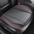 CAPITAUTO Seat Covers Front PU Leather - Universal 2Pcs Bottom