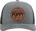 Worlds Best Dad Hat for Grandpa - Richardson 112 Trucker