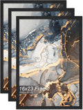 Engineered Wood 16x23 Picture Frame Set of 3 for Photos