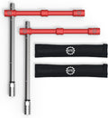 LugStrong 26ft Universal Compact Lug Wrench Set 2-Pack - 2X Torque