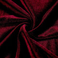 LA Fabric Spot Inc. Stretch Velvet Fabric in Wine - 10 Yards