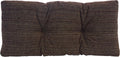 Klear Vu Chenille Bench Cushion 30 in x 14 in - Non-Slip Tufted Seat