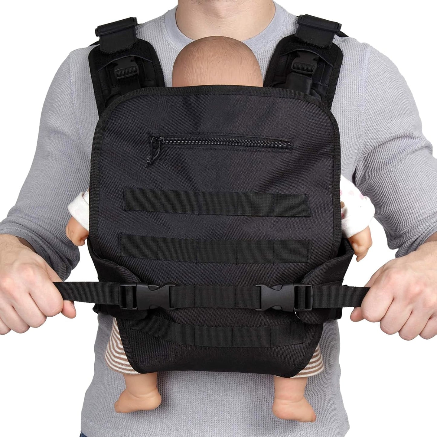 JumpOff Jo Wingman Tactical Baby Carrier for Dads - Ergonomic Design