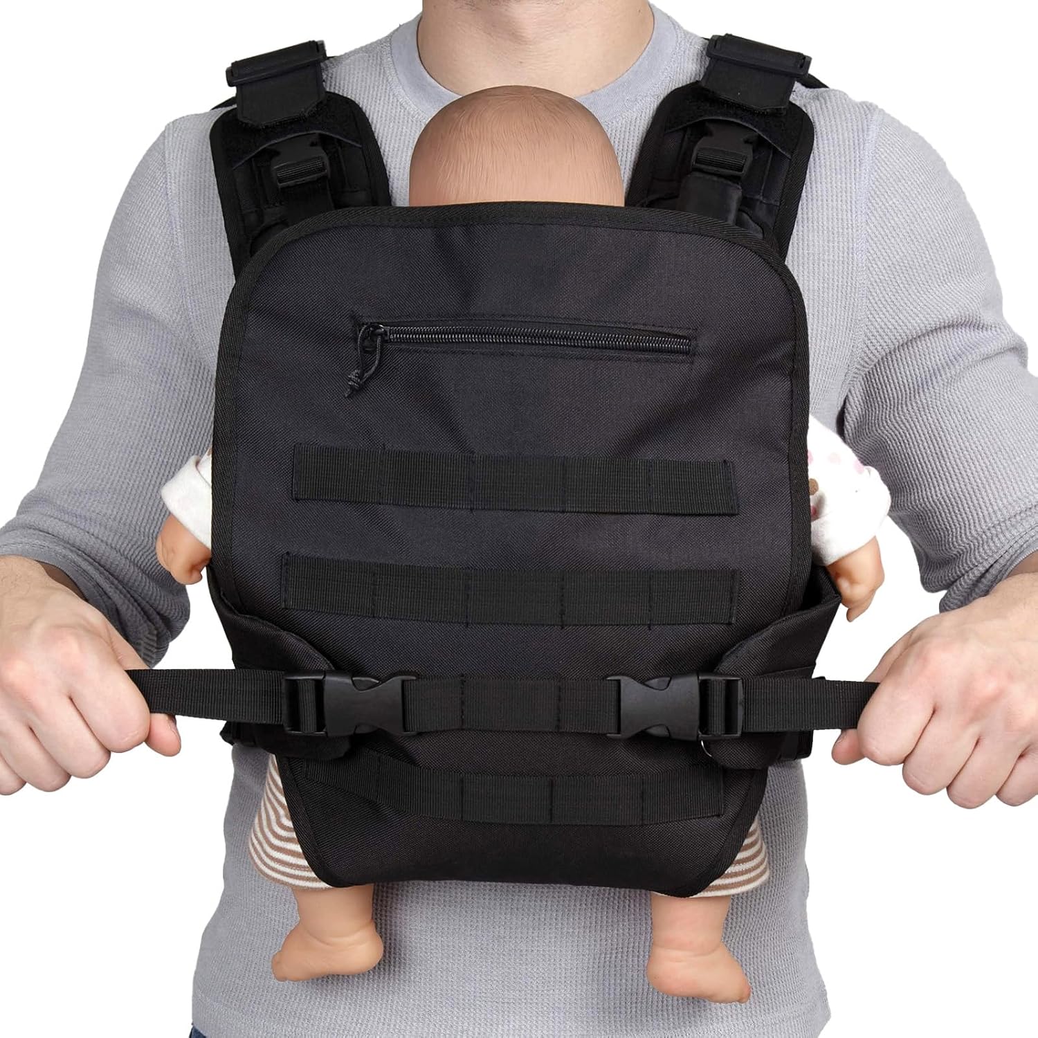 JumpOff Jo Wingman Tactical Baby Carrier for Dads - Ergonomic Design