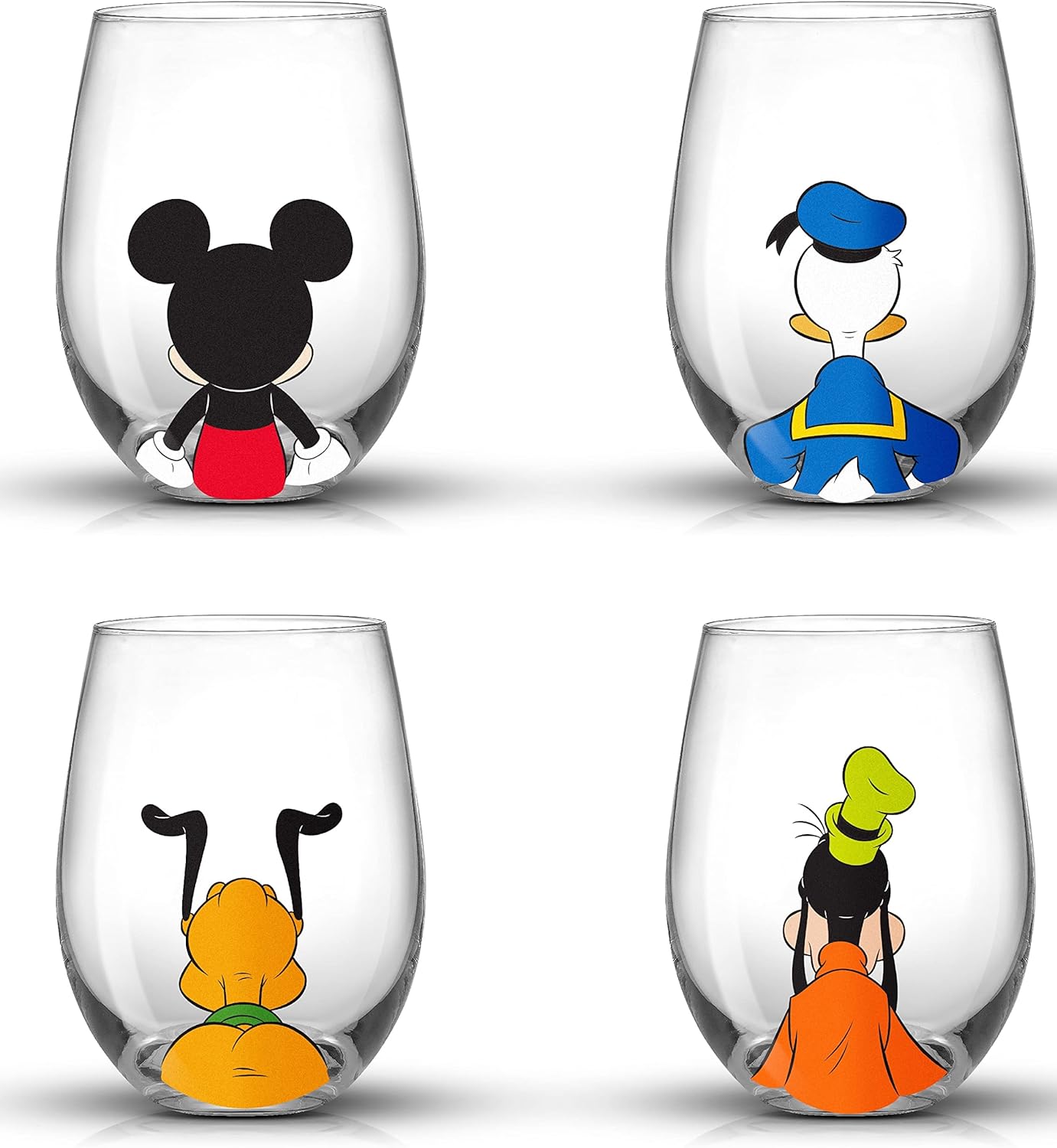Mickey Mouse Squad Collection Tumblers Set of 4 for Fun Drinks