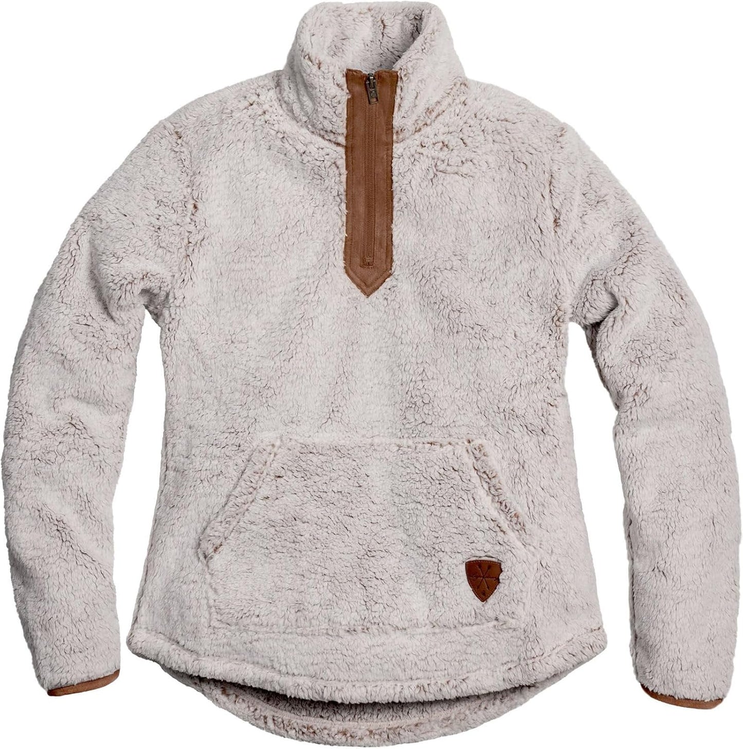 Legendary Whitetails Women's Fuzzy Hide Fleece Pullover 1/4 Zip