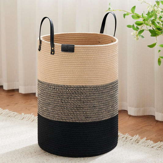 VIPOSCO Tall Laundry Basket for Stylish Home Organization