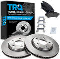Front Semi-Metallic Brake Pad & Rotor Kit for 2005-08 GM Fronts